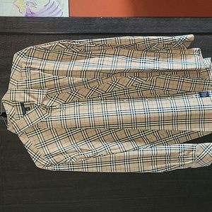 Authentic Burberry Button Down Collared Shirt